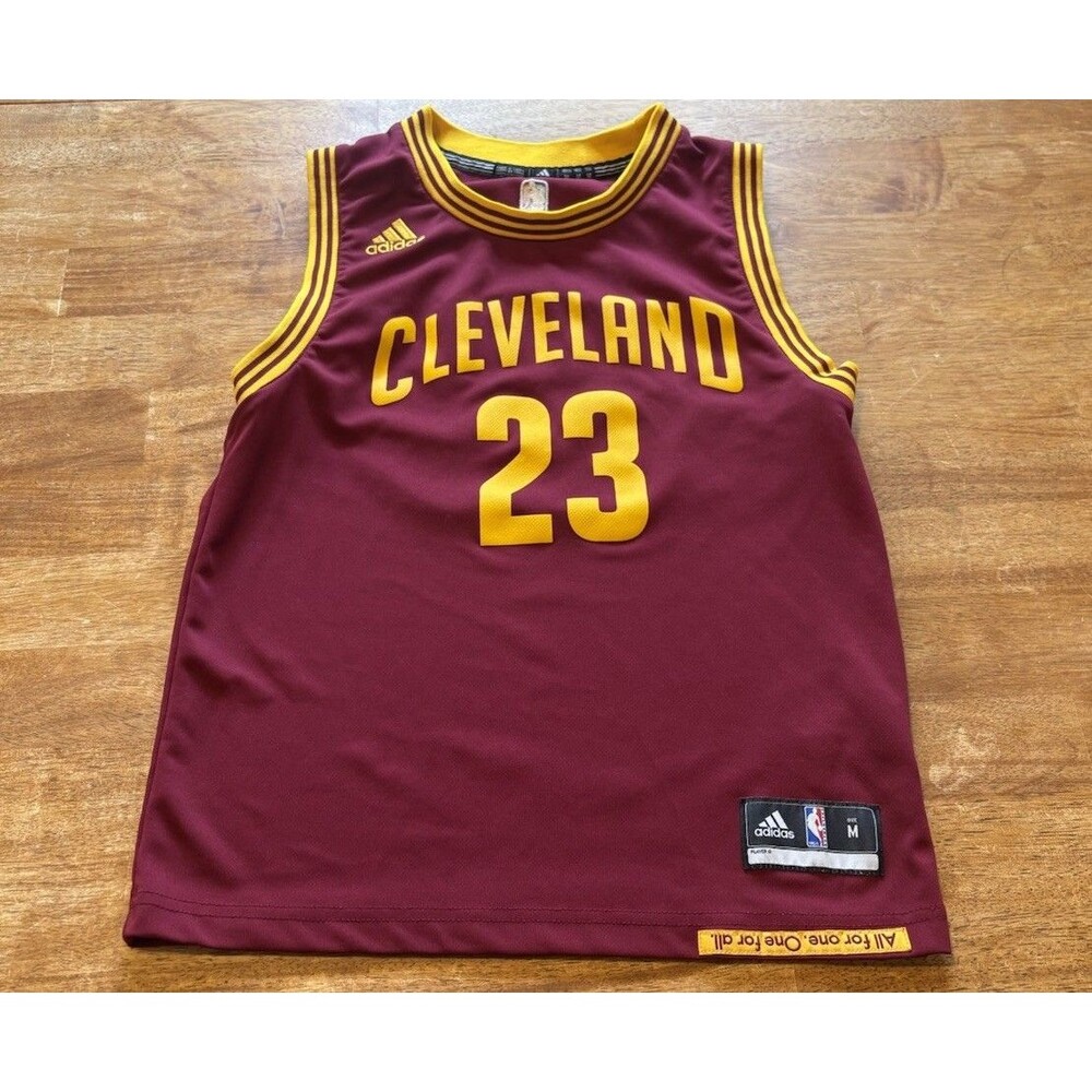 ADIDAS NBA Lebron James Cleveland Cavaliers Youth Jersey Size Medium